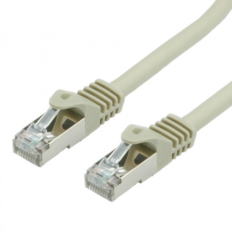 Imagine Cablu retea SFTP (Cat.7) cu mufe RJ45 (500 MHz) Gri 3m, Value 21.99.0853